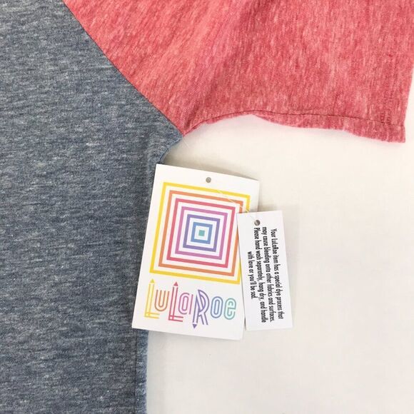 NEW LuLaRoe Julia Raglan Shirt Dress Women's Small Stretch Knit Midi Crew Neck - Picture 9 of 11